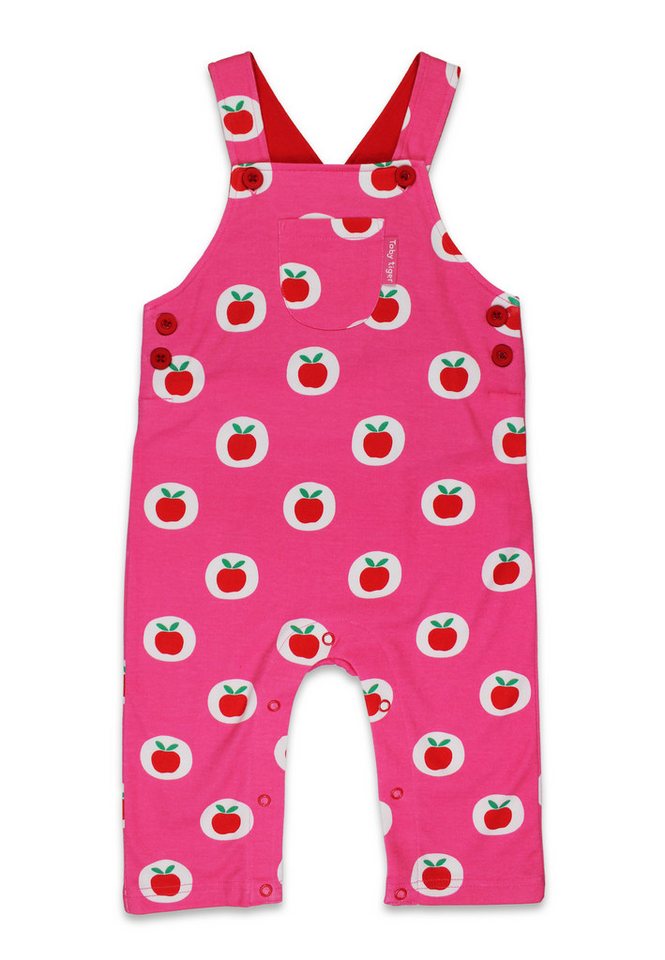 Toby Tiger Latzhose Latzhose mit Apfel Print von Toby Tiger