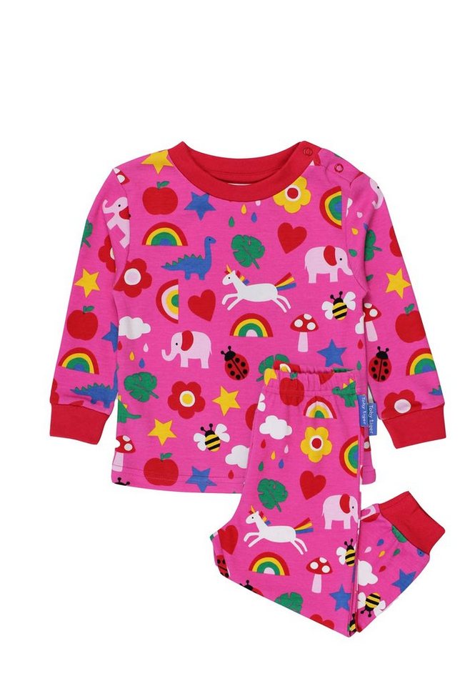 Toby Tiger Schlafanzug Schlafanzug mit Spielzeug Print von Toby Tiger