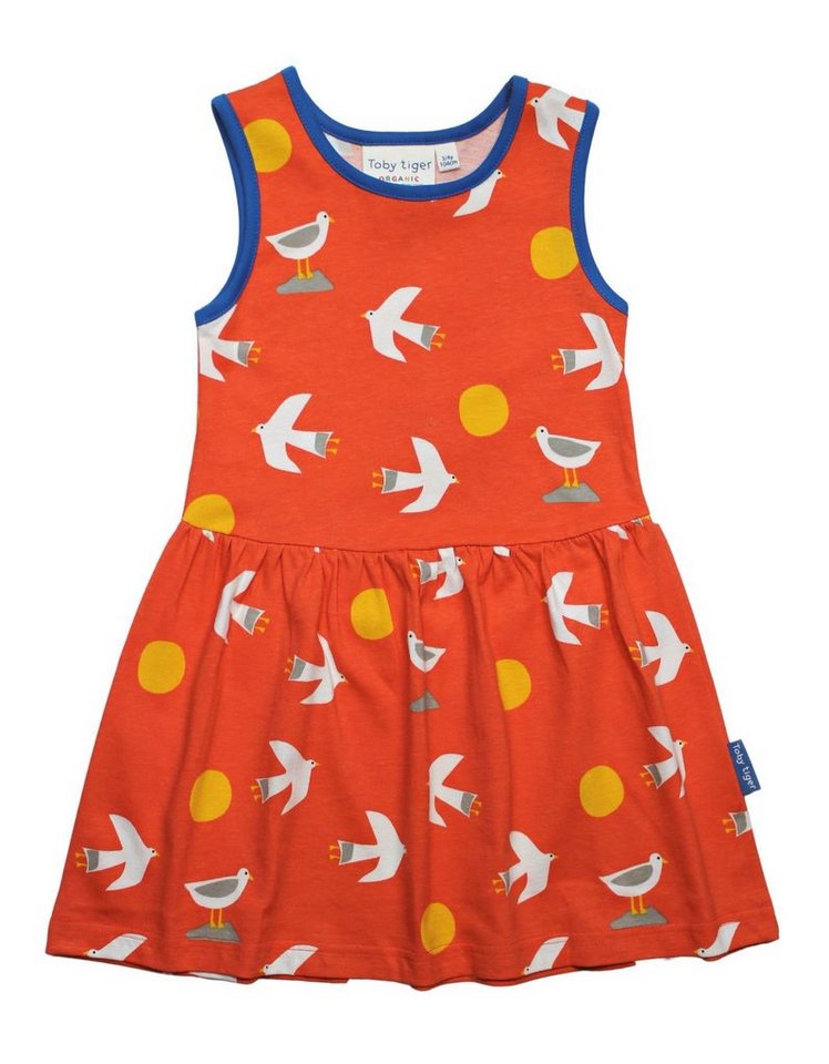 Toby Tiger Shirtkleid Kinder Kleid mit Möwen Print von Toby Tiger