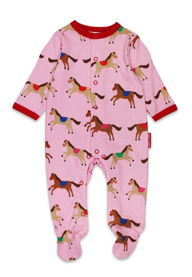 Toby Tiger Strampler Strampler mit Pferde Print von Toby Tiger