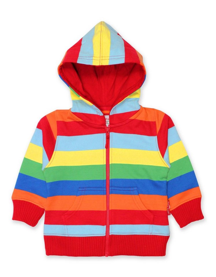 Toby Tiger Sweatjacke mit Blockstreifen von Toby Tiger