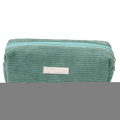 Federmäppchen Aus Cord | Federmäppchen Aus Cordstoff Mit Großem Fassungsvermögen | Ästhetische Federmäppchen-Tasche Mit Metallreißverschluss | Tragbare Organizer-Box Für Schulbedarf Von Teenagern von TocaFeank