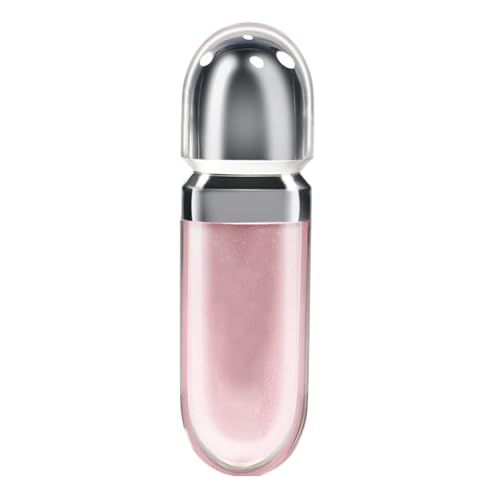 Praller Lipgloss | Lipgloss | Langlebiger glatte Feuchtigkeits-Lip gloss mit Glanz | Crystal Dewy Glitter Lippen Glosses | Nahrhafte und feuchtigkeitsspendende getönte Lippen Balsam für Mädchen von TocaFeank