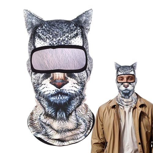 Katzenski -Maske | Katzenbalaklava | Kitty Ski Maske | 3D -Katzen -Ski - -Gesichtsmaske mit Ohren | Atmungsaktives Tiermodell Ski Gesichts Cover für Musikfestival Raves Ski Halloween Katzenski -Maske | Katzenbalaklava | Kitty Ski Maske | 3D -Katzen -Ski - -Gesichtsmaske mit Ohren | Atmungsaktives Tiermodell Ski Gesichts Cover für Musikfestival Raves Ski Halloween von TocaFeank