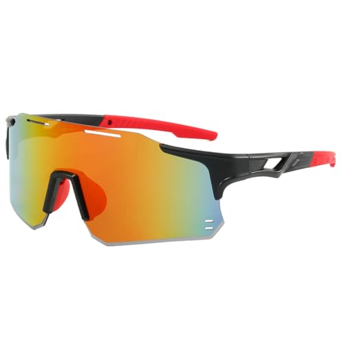 TocaFeank Photochrome Sonnenbrille | Polarisierte Radfahrergläser | UV400 Schutz Sport Sonnenbrille für Männer und Frauen | Leichte -Reitgläser zum Fahren des Kletterns von TocaFeank