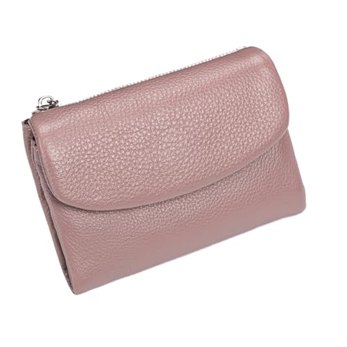TocaFeank Unisex Pebble Leder Brieftasche | Kleine weiche Lederbrieftaschen für Frauen | Reißverschlussmünze mit Kreditkarteninhaber, Münzhalter und Geldschläfen für Männer und Frauen täglich. von TocaFeank