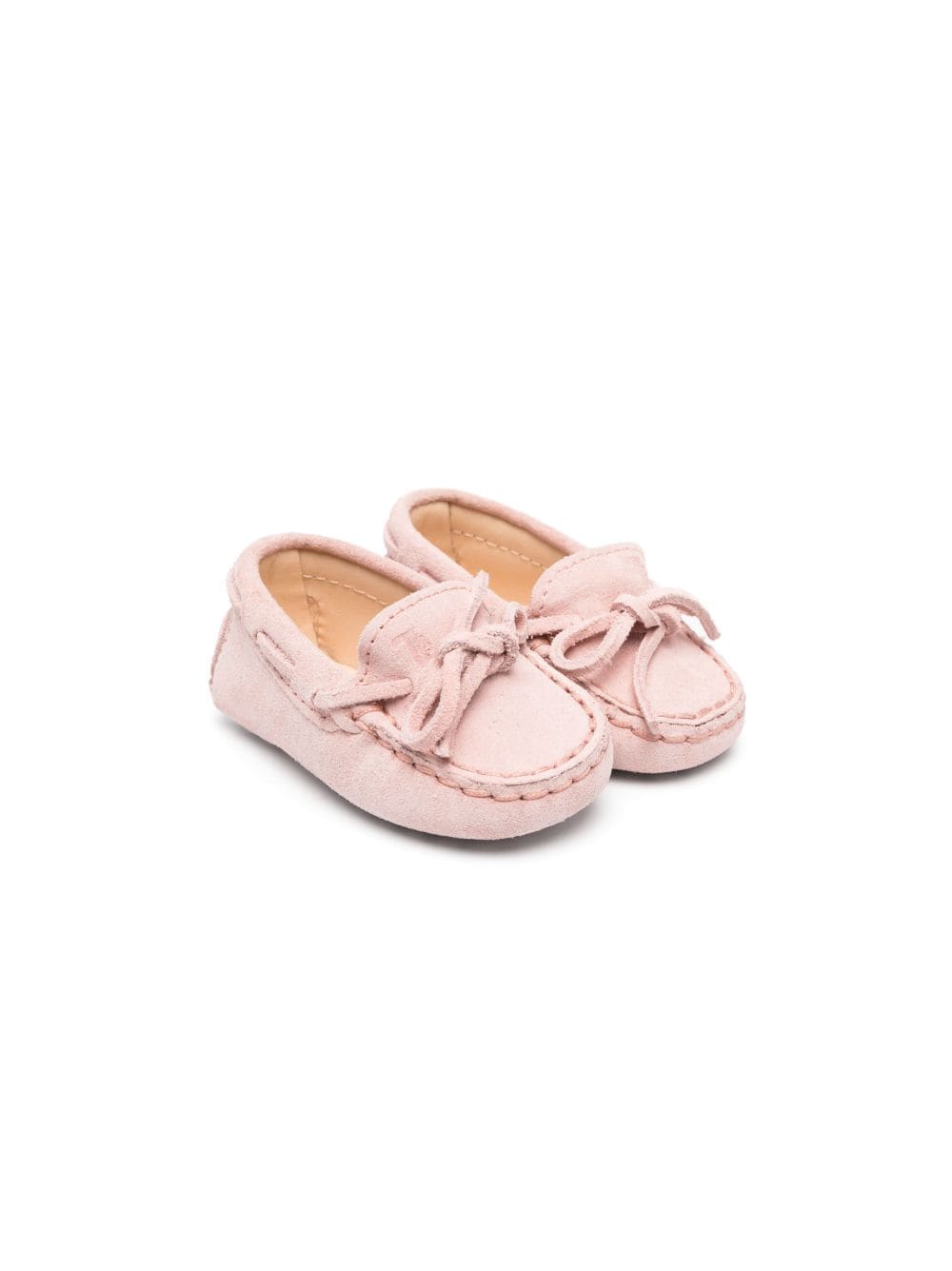 Tod's Kids Gommino Mokassins aus Wildleder - Rosa von Tod's Kids