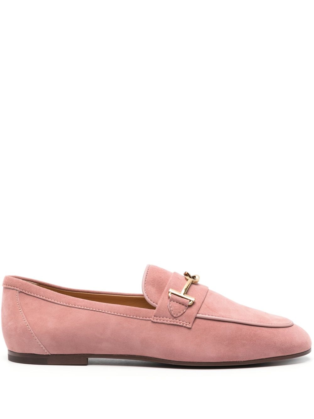 Tod's Gommino Loafer aus Wildleder - Rosa von Tod's