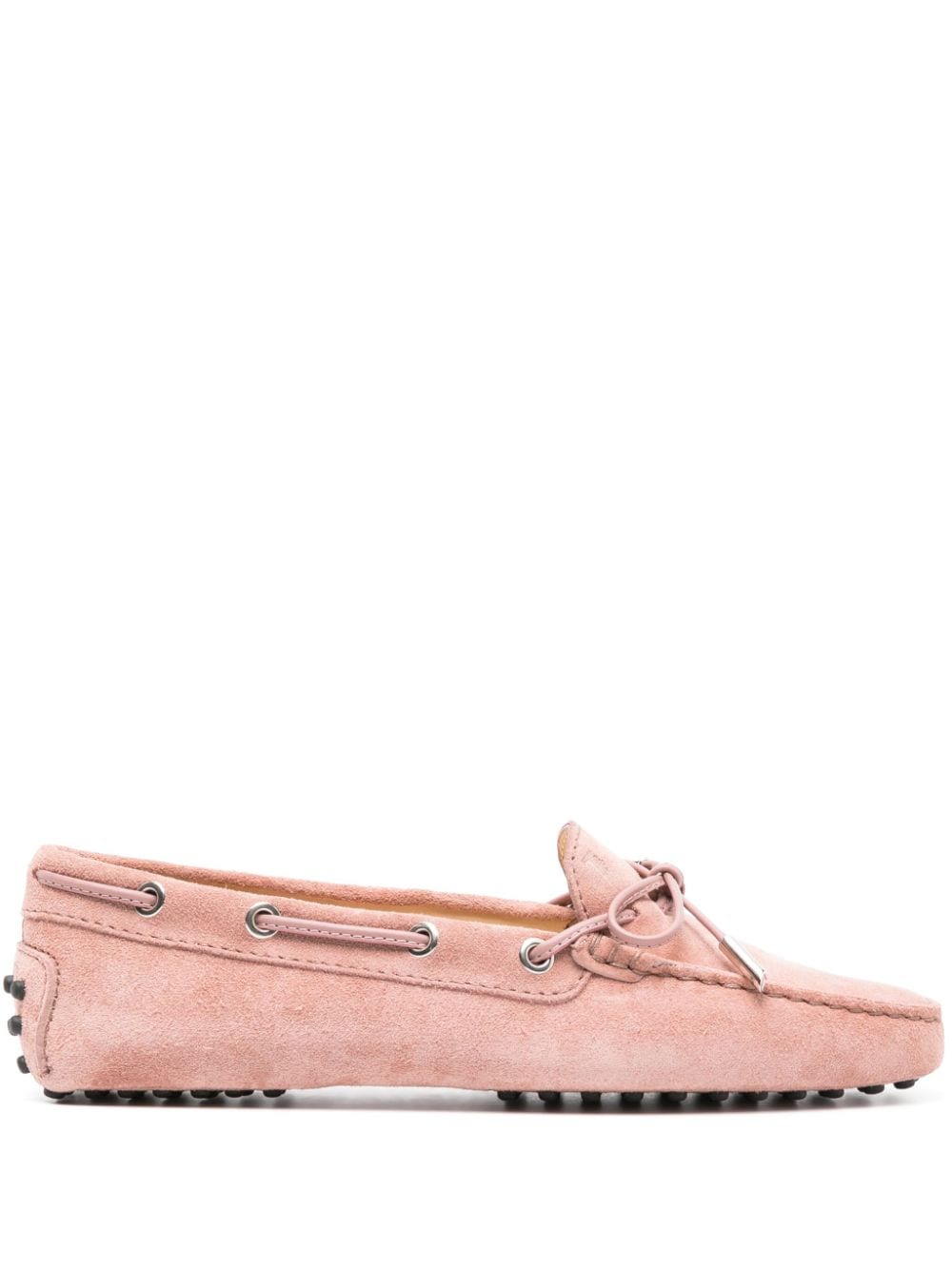 Tod's Gommino Loafer aus Wildleder - Rosa von Tod's