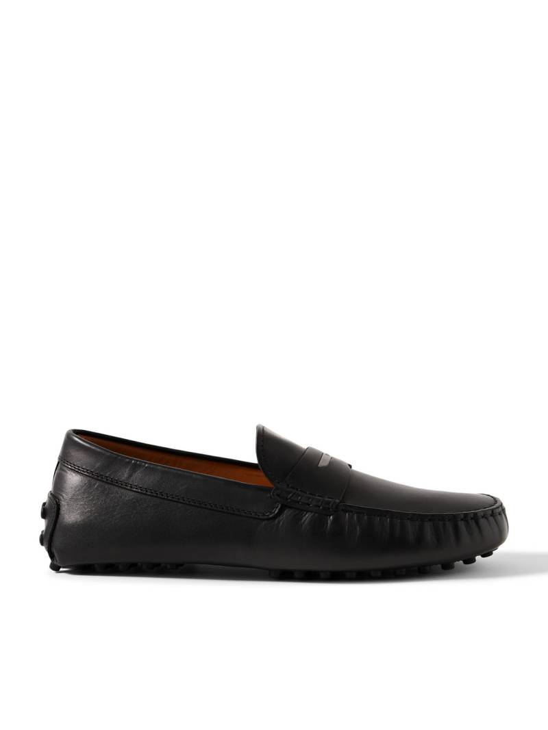 Tod's - Gommino Leather Driving Shoes - Men - Black - UK 9.5 von Tod's