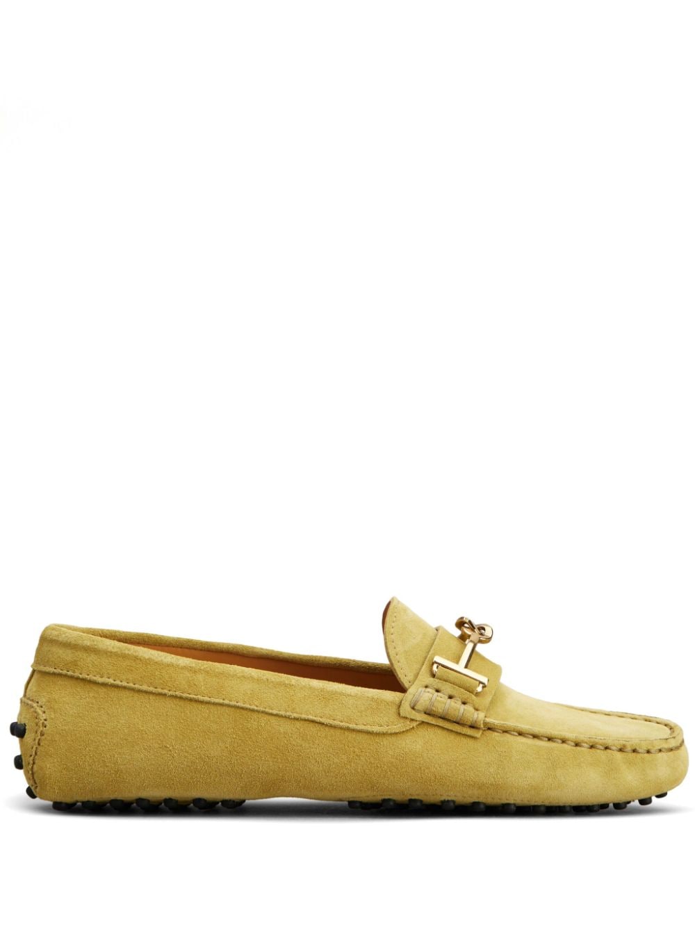 Tod's Gommino Loafer aus Wildleder - Gelb von Tod's