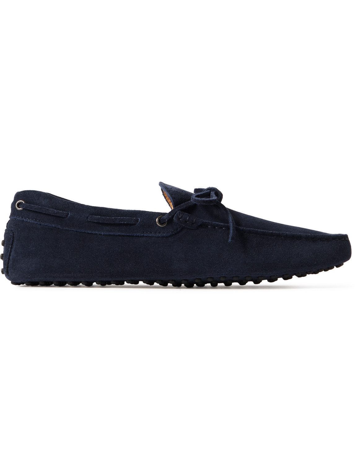 Tod's - Gommino Suede Driving Shoes - Men - Blue - UK 10 von Tod's
