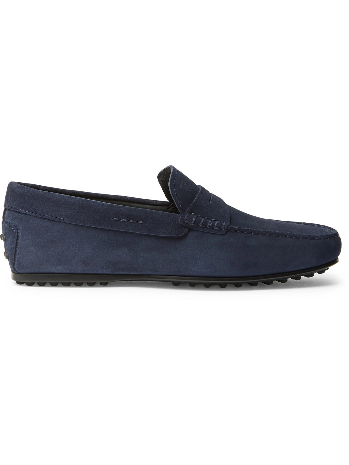 Tod's - Gommino Suede Driving Shoes - Men - Blue - UK 7.5 von Tod's