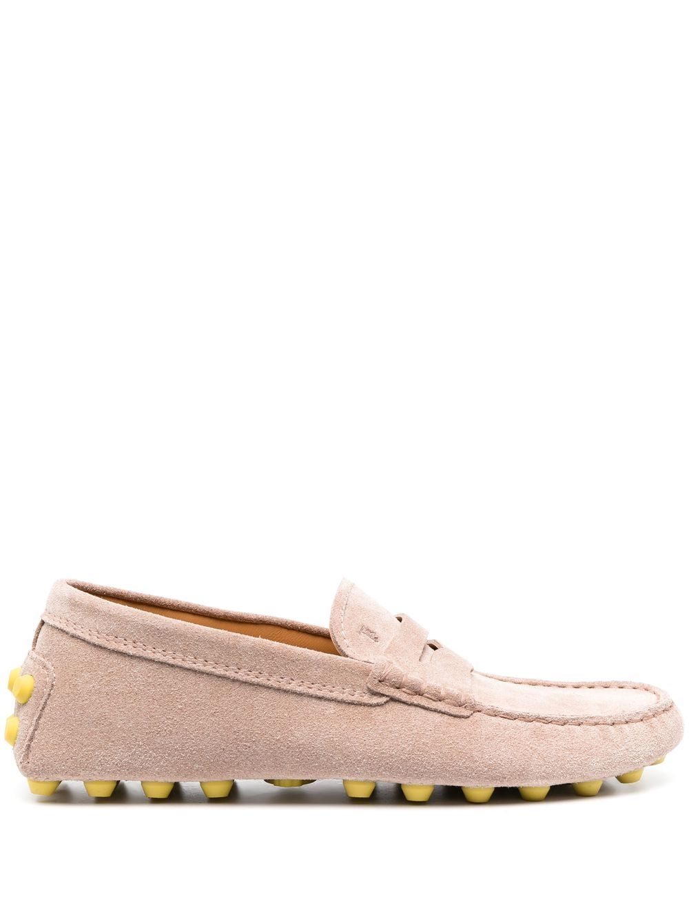 Tod's Gommino Loafer aus Wildleder - Nude Tod's Gommino Loafer aus Wildleder - Nude von Tod's