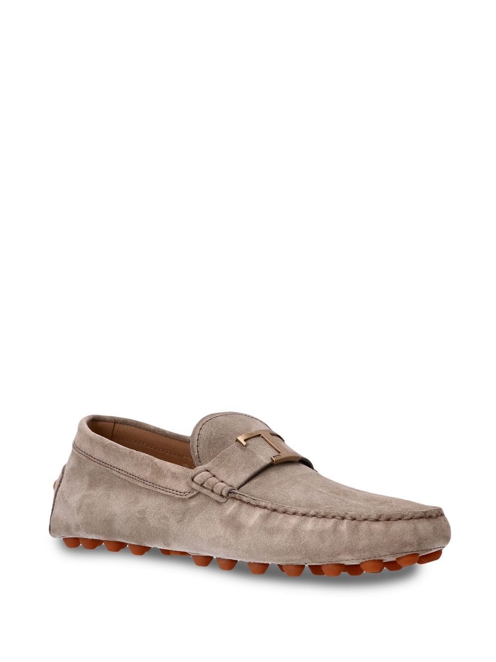 Tod's Gommino Loafer aus Wildleder - Nude von Tod's