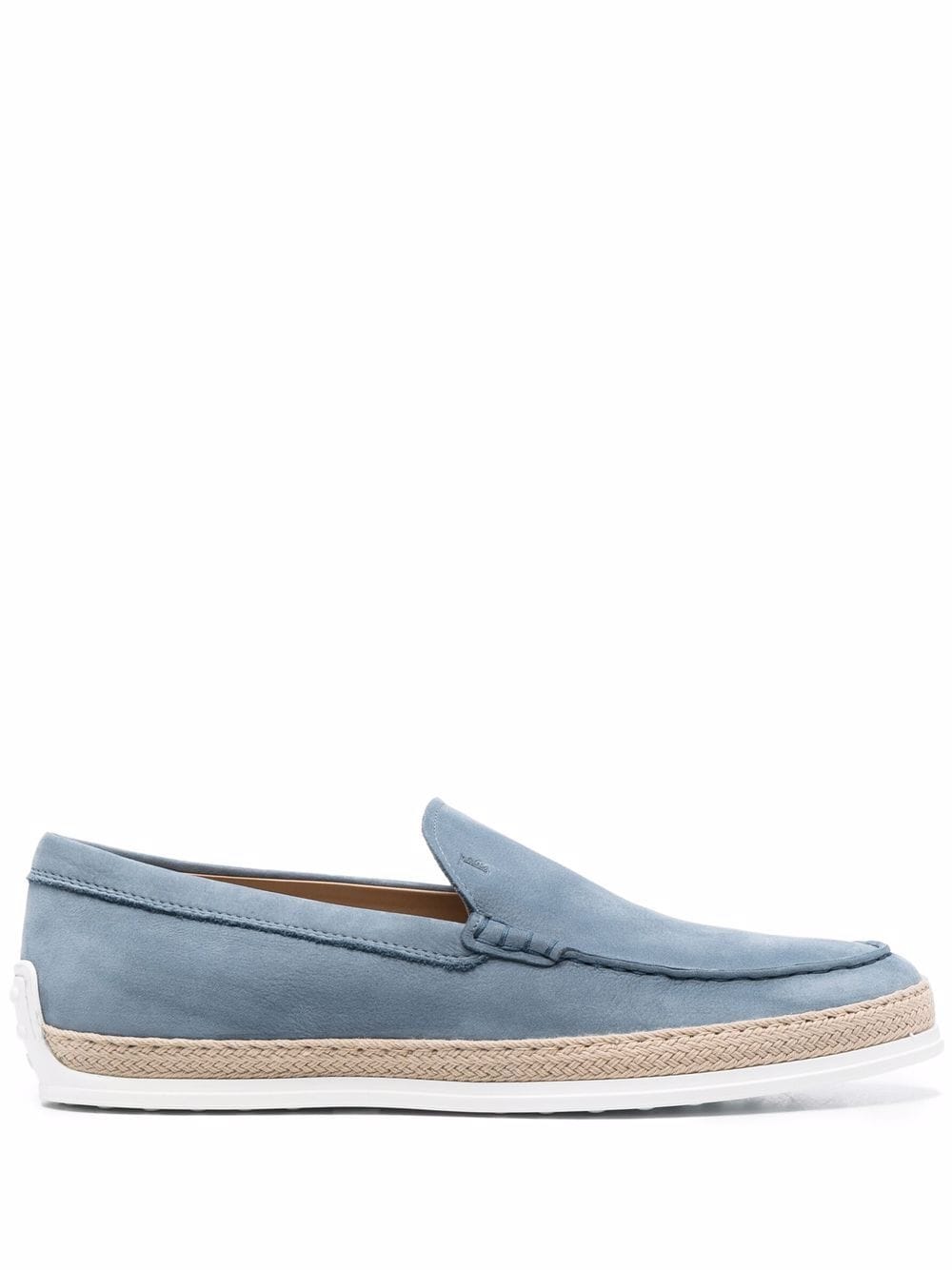 Tod's Loafer aus Wildleder - Blau von Tod's