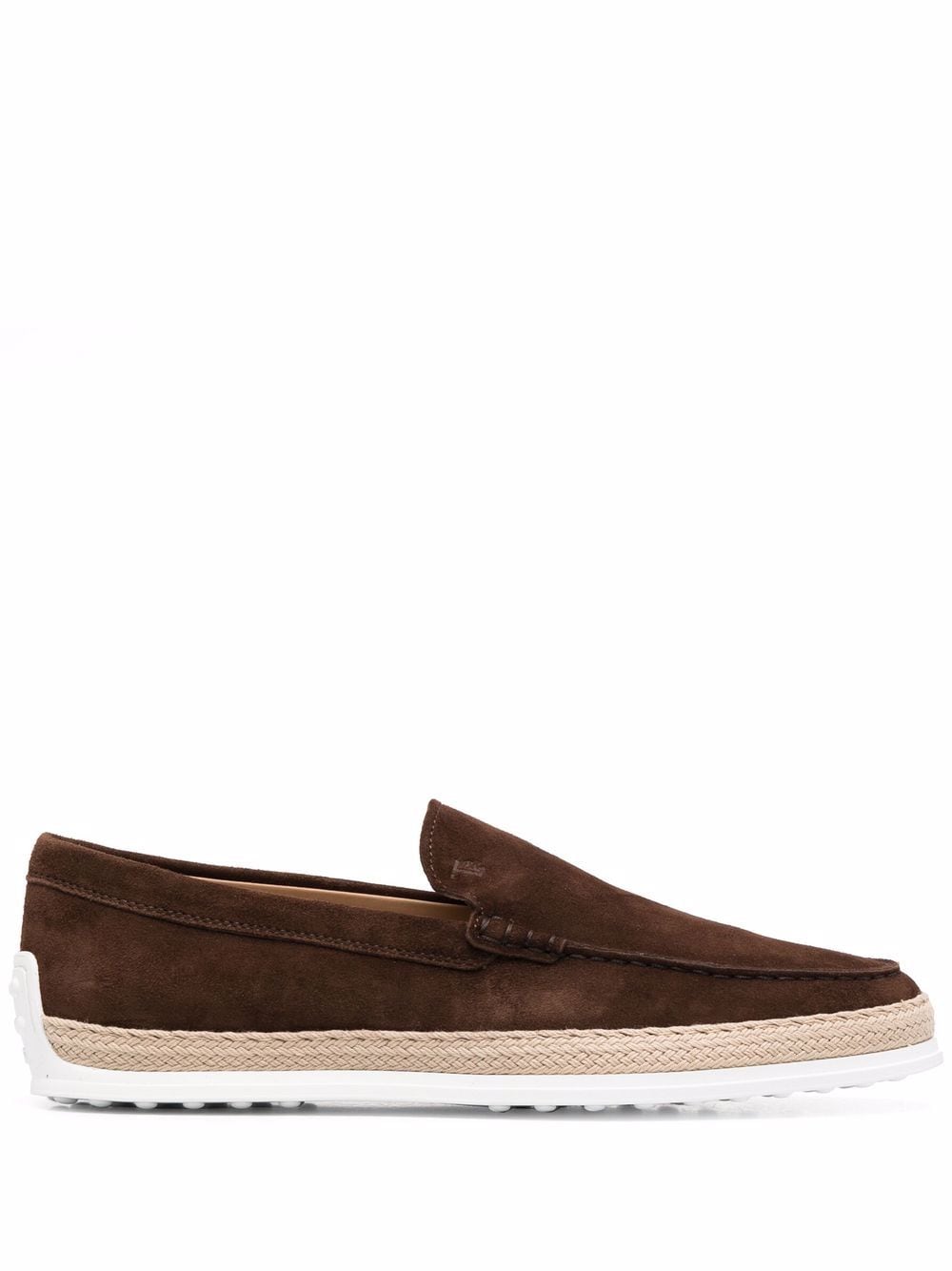 Tod's Loafer aus Wildleder - Braun von Tod's