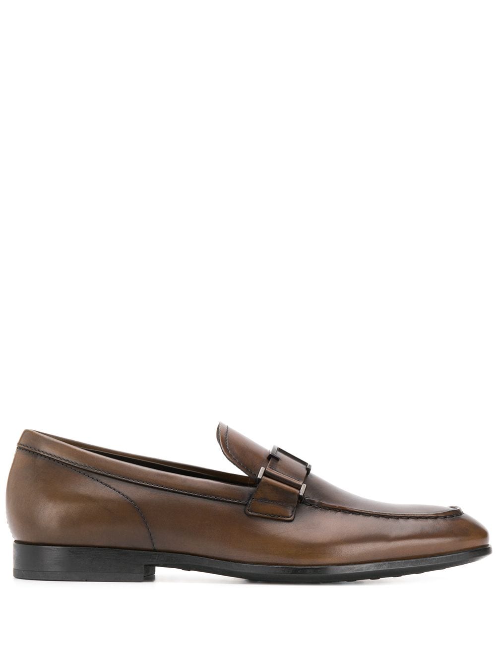 Tod's Loafer mit T-Logo - Braun von Tod's