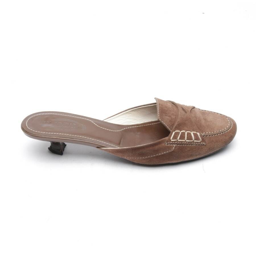 Tod´s Pantoletten EUR 35,5 Camel von Tod´s