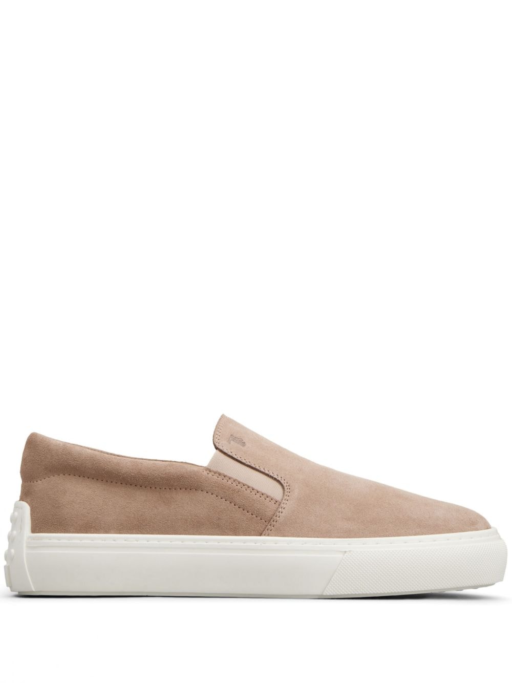 Tod's Slip-On-Sneakers aus Wildleder - Nude von Tod's