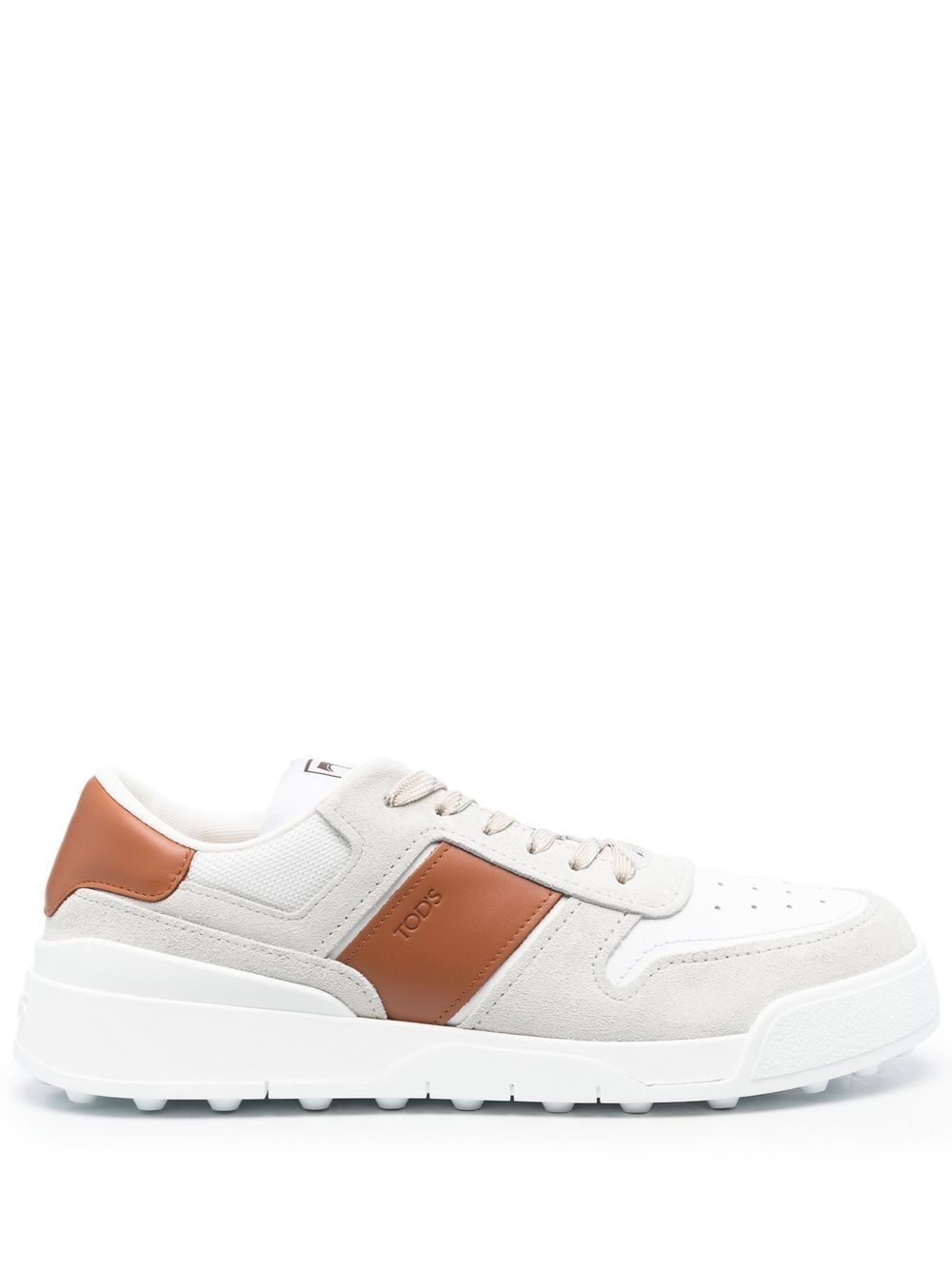 Tod's Sneakers in Colour-Block-Optik - Weiß von Tod's