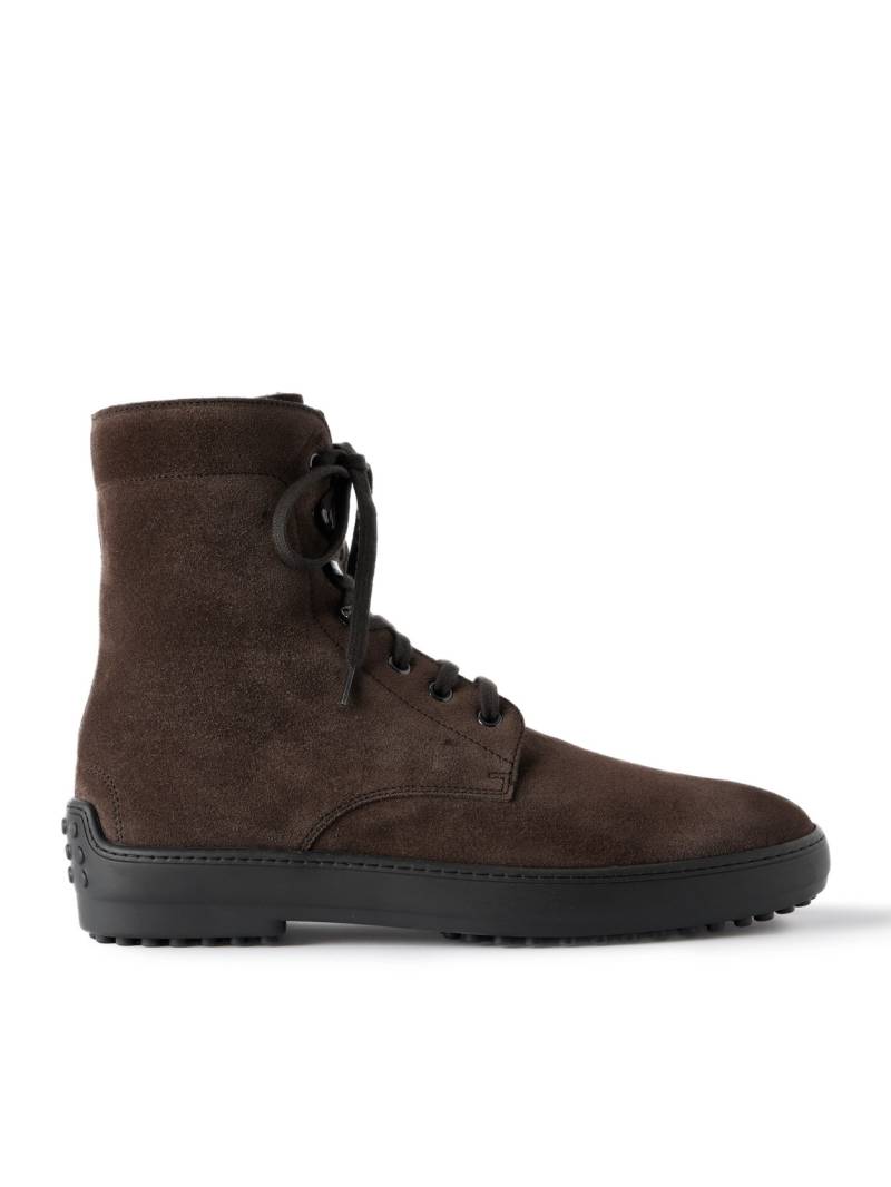 Tod's - Suede Boots - Men - Brown - UK 7.5 von Tod's