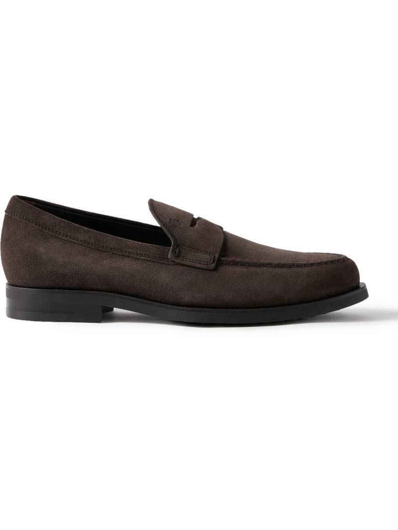 Tod's - Suede Loafers - Men - Brown - UK 7.5 von Tod's