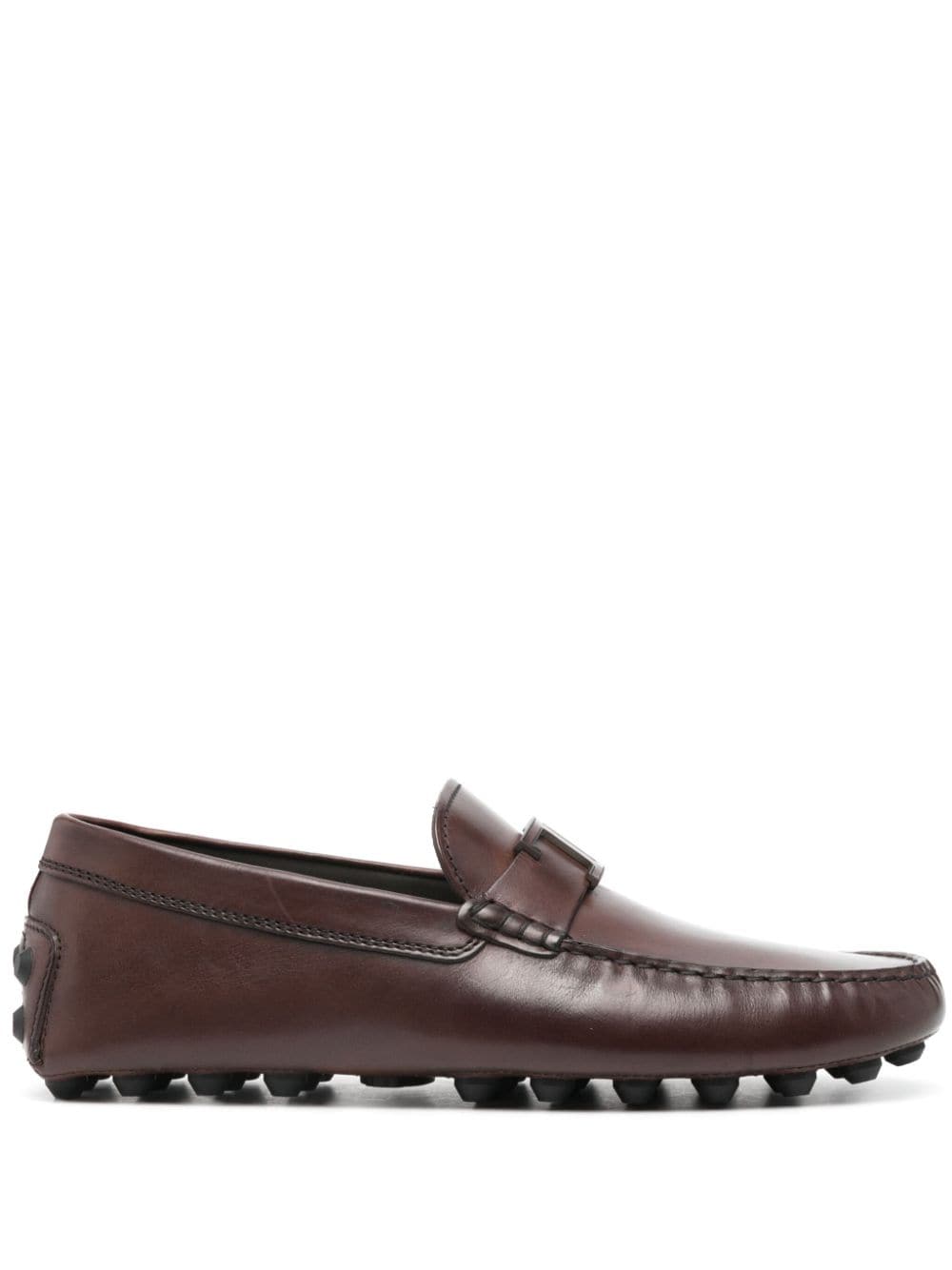 Tod's T Timeless Gommino Bubble Loafer - Braun von Tod's