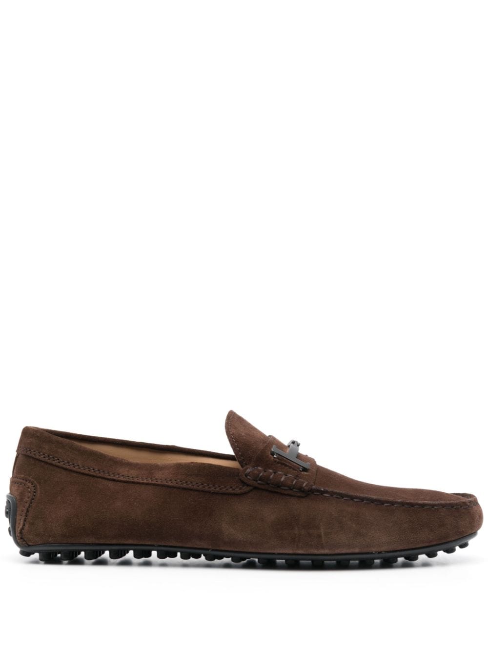 Tod's Gommino Loafer mit Logo-Schild - Braun von Tod's