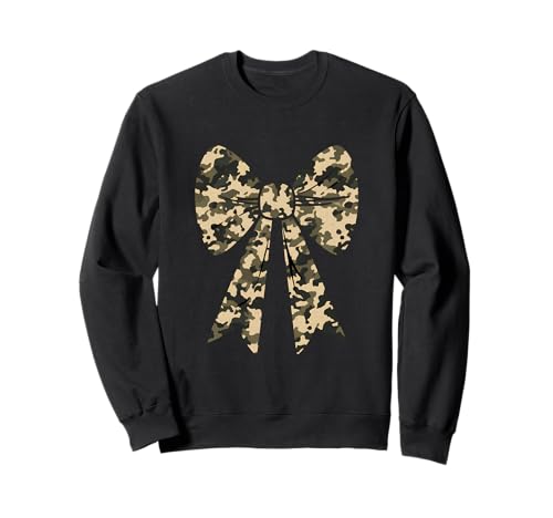 Camouflage Old Camo Bow Camo Kokette Schleife Jagd Frauen Mädchen Sweatshirt Camouflage Old Camo Bow Camo Kokette Schleife Jagd Frauen Mädchen Sweatshirt von Toddler Girls Camo Shirt Cute Coquette Bow