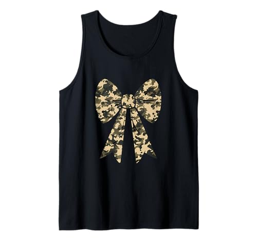 Camouflage Old Camo Bow Camo Kokette Schleife Jagd Frauen Mädchen Tank Top Camouflage Old Camo Bow Camo Kokette Schleife Jagd Frauen Mädchen Tank Top von Toddler Girls Camo Shirt Cute Coquette Bow