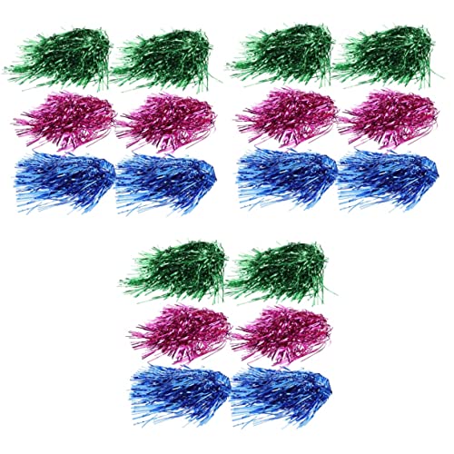 Toddmomy Cosplay-Perücken 18 Stück Regenhut Perücke Weihnachtsschmuck PetPvc-Folie Blaue Dekorationen von Toddmomy
