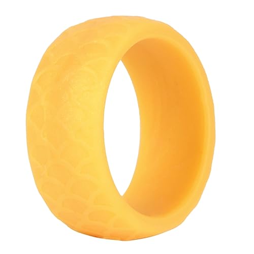 Toddmomy 1Stk Fingerring aus Silikon dimensions die gäng goldene Ringe Schwimmringe Herrenringe Ringe für Männer Fingerring für den Sport Outdoor-Sportring Fischschuppenmuster Angeln Mann von Toddmomy