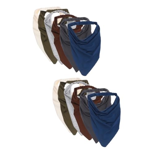 Toddmomy 2 Sätze Teiliges Elastisches Haarbandana Für Frauen Vielseitige Kopfbedeckung Im Boho Stil Atmungsaktiv Und Hautfreundlich Für Sport Farben 6 Stück * 2 von Toddmomy