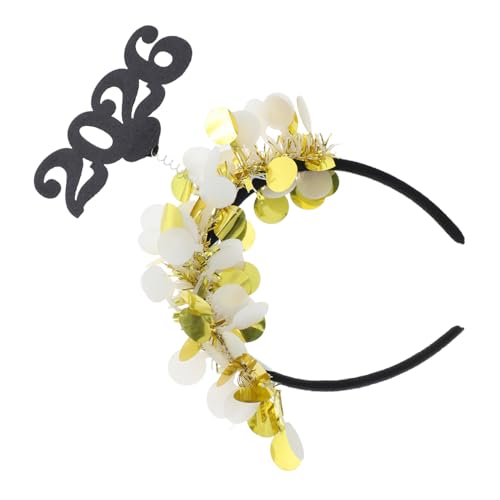 Toddmomy 2 Stück Festlicher Headband für Silvester Abschlussfeiern und Besondere Anlässe Auffälliges Party Accessoire für Unvergessliche Feiern von Toddmomy