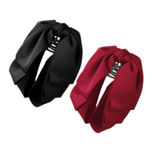 Toddmomy 2stücke Haarklammern Mit Französischer Schleife Haarspangen Für Mädchen Und Frauen Haaraccessoire Für Partys Hochzeiten Und Alltag von Toddmomy