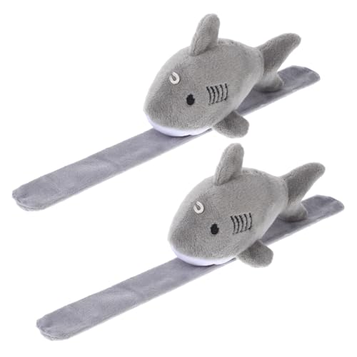 Toddmomy 2 Stück Plüsch Schnapparmbänder Niedliches Weiches Stofftier Armband Langlebig Leicht für Tier und Mottopartys Geburtstage und Vielseitigen Spielspaß von Toddmomy