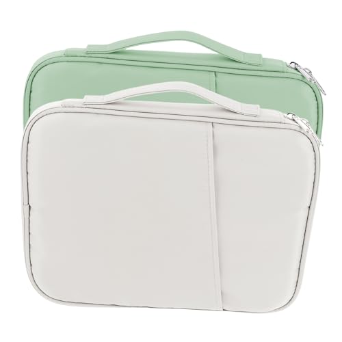 Toddmomy 2stücke Tablet-Aufbewahrungstasche Mit Griff Tablet-hülle Für Geschäftsreisen Elektronik-Organizer-Tasche Für Und Frauen Laptoptasche von Toddmomy