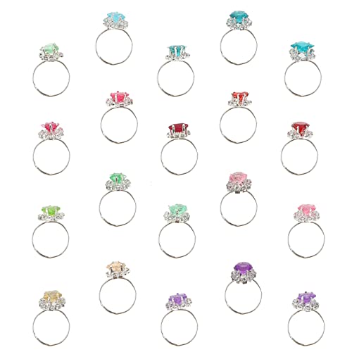 Toddmomy 20 Stück Diamant Ringe für Mädchen Bunte Finger Ringe Zufällige Designs Zufällige Farbe Zufällige Farbe Toddmomy 20 Stück Diamant Ringe für Mädchen Bunte Finger Ringe Zufällige Designs Zufällige Farbe Zufällige Farbe von Toddmomy