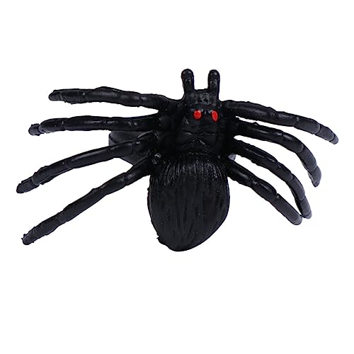 Toddmomy 20 Stück Teiliges Halloween Plastikspinnen Ring Set Verstellbare Cosplay Ringe mit Gruseligem Spinnendesign Wiederverwendbare Partydekoration für Halloween Partys und Motto Events von Toddmomy