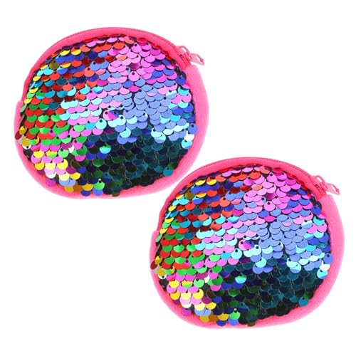 Toddmomy 2Stücke Slap Armbänder mit Pailletten und Geldbörse Süße Slap Bands für Cartoon Design Partygeschenk für Vielseitig und Bequem von Toddmomy