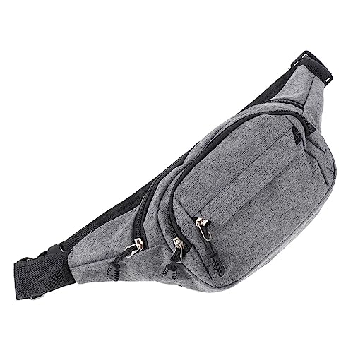 Toddmomy 2st Herren Sport Bauchtasche Schwarze Kuriertasche Männliche Umhängetasche Einzelne Umhängetaschen Sport Bequeme Hüfttaschen Läuft Tragbare Hüfttasche Fanny Damen Oxford-Stoff Mode von Toddmomy