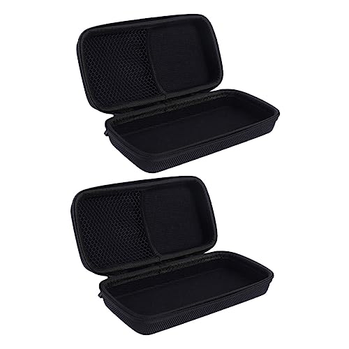 Toddmomy 2stücke Eva Mikrofon Aufbewahrungstasche Tragetasche Stoßfest Mikrofon Schutzhülle Reisen Netztasche Zubehör Organizer Mit Reißverschluss Für Mikrofone von Toddmomy