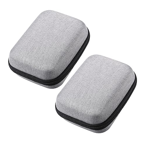 Toddmomy 2stücke Teiliges Tragbares Zubehör Organizer Aus Eva wasserdichte Aufbewahrungstasche Für Kabel Mikrofone Und Digitale Produkte Für Reisen Und Unterwegs von Toddmomy