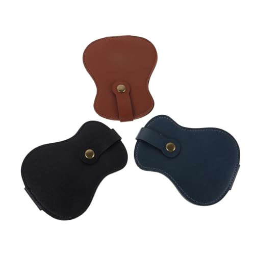 Toddmomy 3 Stück Teiliges Gitarrenplektrum-etui mit Großer Kapazität Leichter Pick Organizer für Akustik Kompakte Pick Halter Tasche für Reisen und Bühnenauftritte von Toddmomy