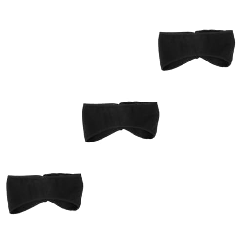 Toddmomy 3 Stück warmes Stirnband Muffen Ohrenschützer schützend Sport Ohrenschrott praktischer Kopfschmuck laufender Kopfschmuck Stirnband trainieren Ohrenwärmer Frauen Polarfleece Schwarz Toddmomy 3 Stück warmes Stirnband Muffen Ohrenschützer schützend Sport Ohrenschrott praktischer Kopfschmuck laufender Kopfschmuck Stirnband trainieren Ohrenwärmer Frauen Polarfleece Schwarz von Toddmomy