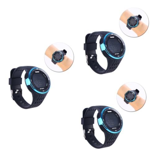 Toddmomy 3st Herrenuhr Sportuhren Für Herren Herren-sportuhr Boderry-Uhren Für Herren wasserdichte Uhr Uhren Für Männer Armbanduhren Für Herren Uhr Für Männer Outdoor-Uhr Mann Digital von Toddmomy