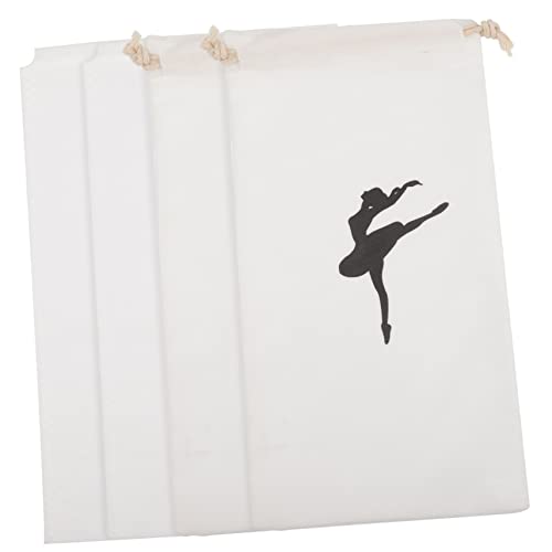 Toddmomy 4 Stück Kordelzug Aufbewahrungstaschen für Ballettschuhe Tragbare Tanzschuhtaschen Baumwolle für Mädchen mit Großem Stauraum Wiederverwendbar und Kratzfest Toddmomy 4 Stück Kordelzug Aufbewahrungstaschen für Ballettschuhe Tragbare Tanzschuhtaschen Baumwolle für Mädchen mit Großem Stauraum Wiederverwendbar und Kratzfest von Toddmomy