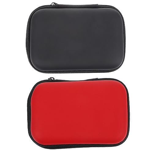 Toddmomy 4stücke Gitarrenplektrum-aufbewahrungsbox Mit Reißverschluss Organizer Für Instrumentenzubehör Mit Netztasche Für Zusätzliche Plektren Robust Und Praktisch Für Reisen Und von Toddmomy