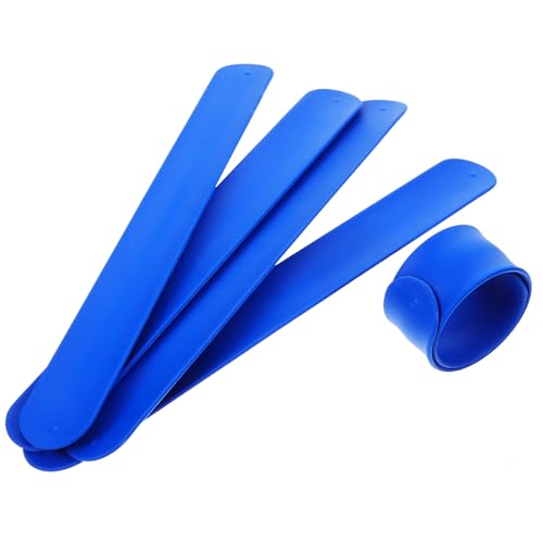 Toddmomy 5 Stück Silikon Slap Armbänder für Kinder Klatscharmband Partygeschenke Bunte Slap Bands für Geburtstagsfeiern von Toddmomy